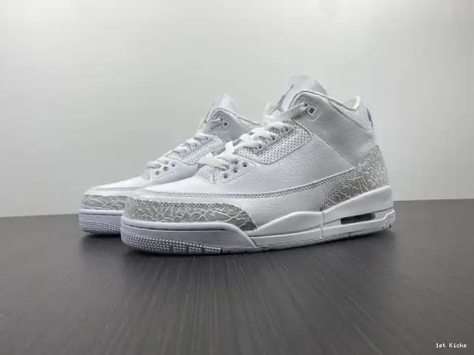1st Kicks Retro 3 White' PS Jordan Air 'Triple 429487-111 0605